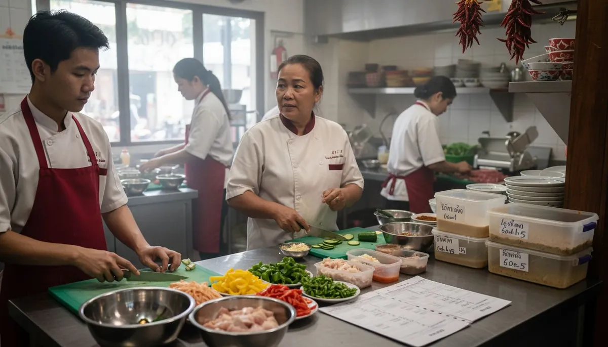 Thai mise en place